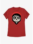 Disney Pixar Coco Dia De Los Face Womens T-Shirt, RED, hi-res