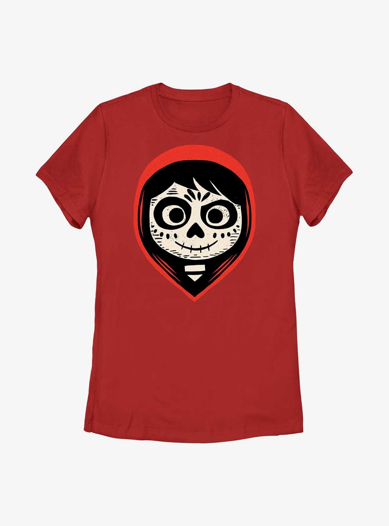 Disney Pixar Coco Dia De Los Face Womens T-Shirt, , hi-res