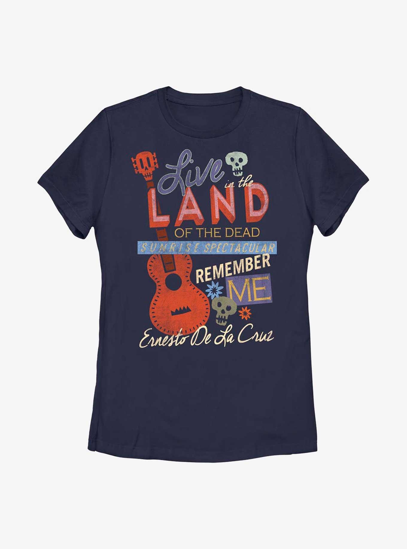 Disney Pixar Coco Viva Coco Womens T-Shirt, NAVY, hi-res