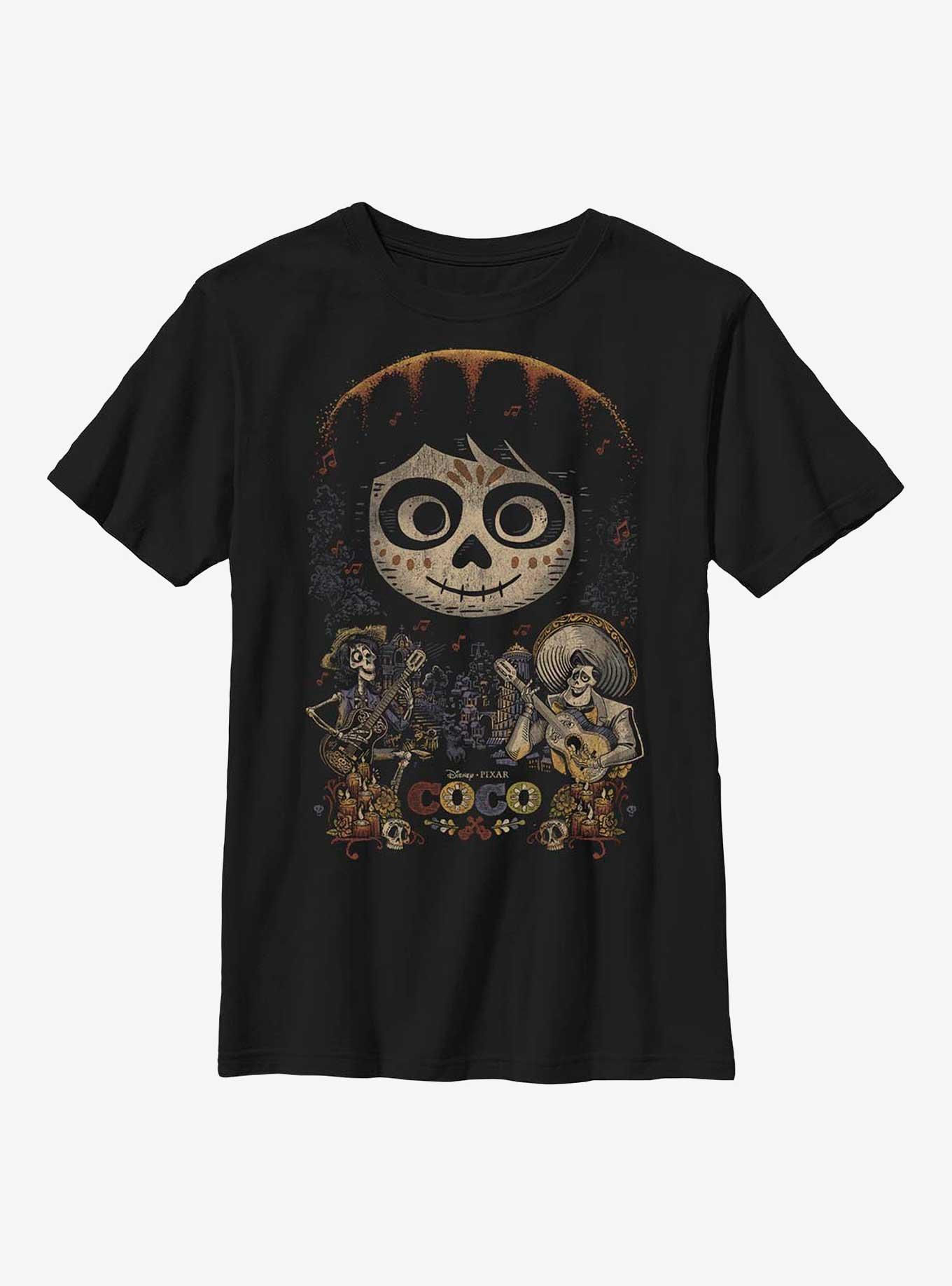 Disney Pixar Coco Poster Youth T-Shirt, , hi-res