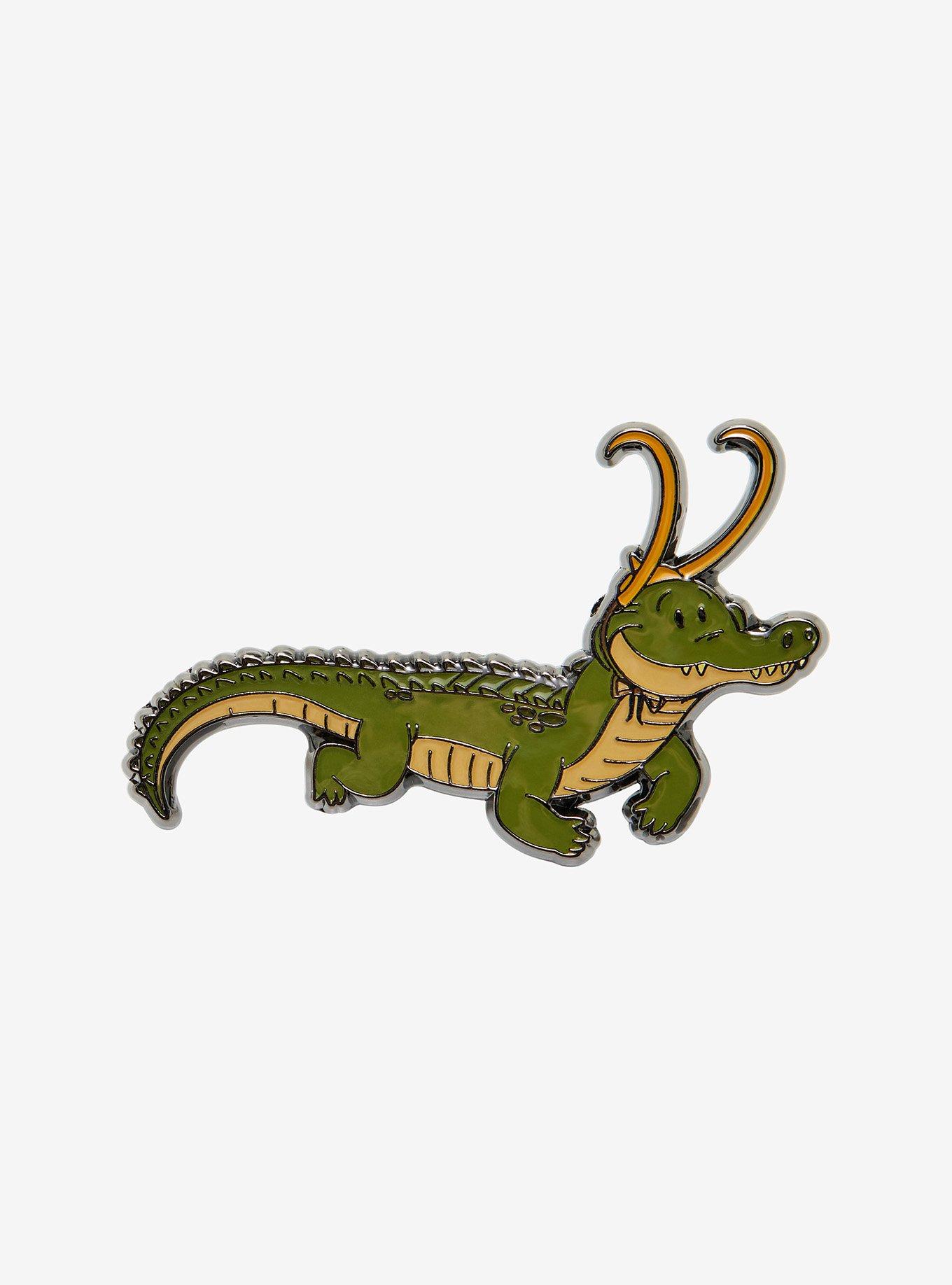 Marvel Loki Alligator Loki Enamel Pin, , hi-res
