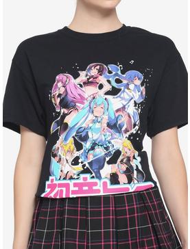 Hatsune Miku Vocaloid Group Girls T-Shirt, , hi-res