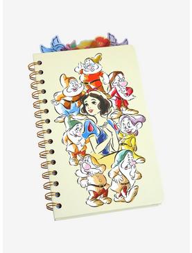 Disney Snow White and the Seven Dwarfs Group Watercolor Portrait Tab Journal - BoxLunch Exclusive, , hi-res
