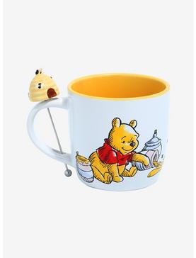 Disney Winnie The Pooh Pooh Bear Mug With Figural Beehive Stirrer, , hi-res