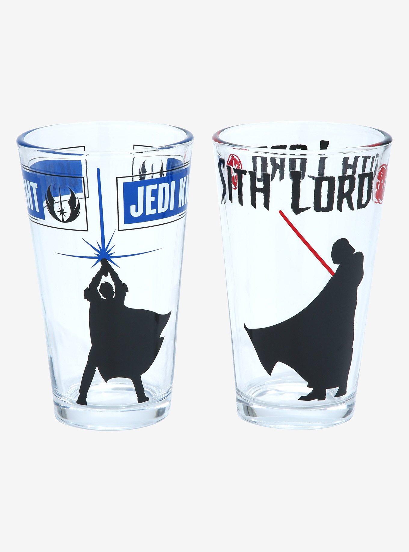 Star Wars Jedi & Sith Pint Glass Set, , hi-res