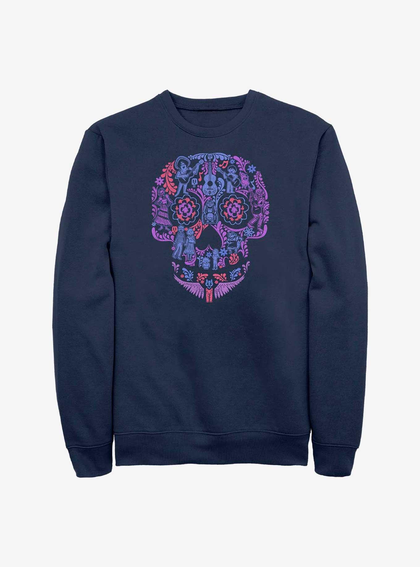 Disney Pixar Coco Skull Sweatshirt, , hi-res