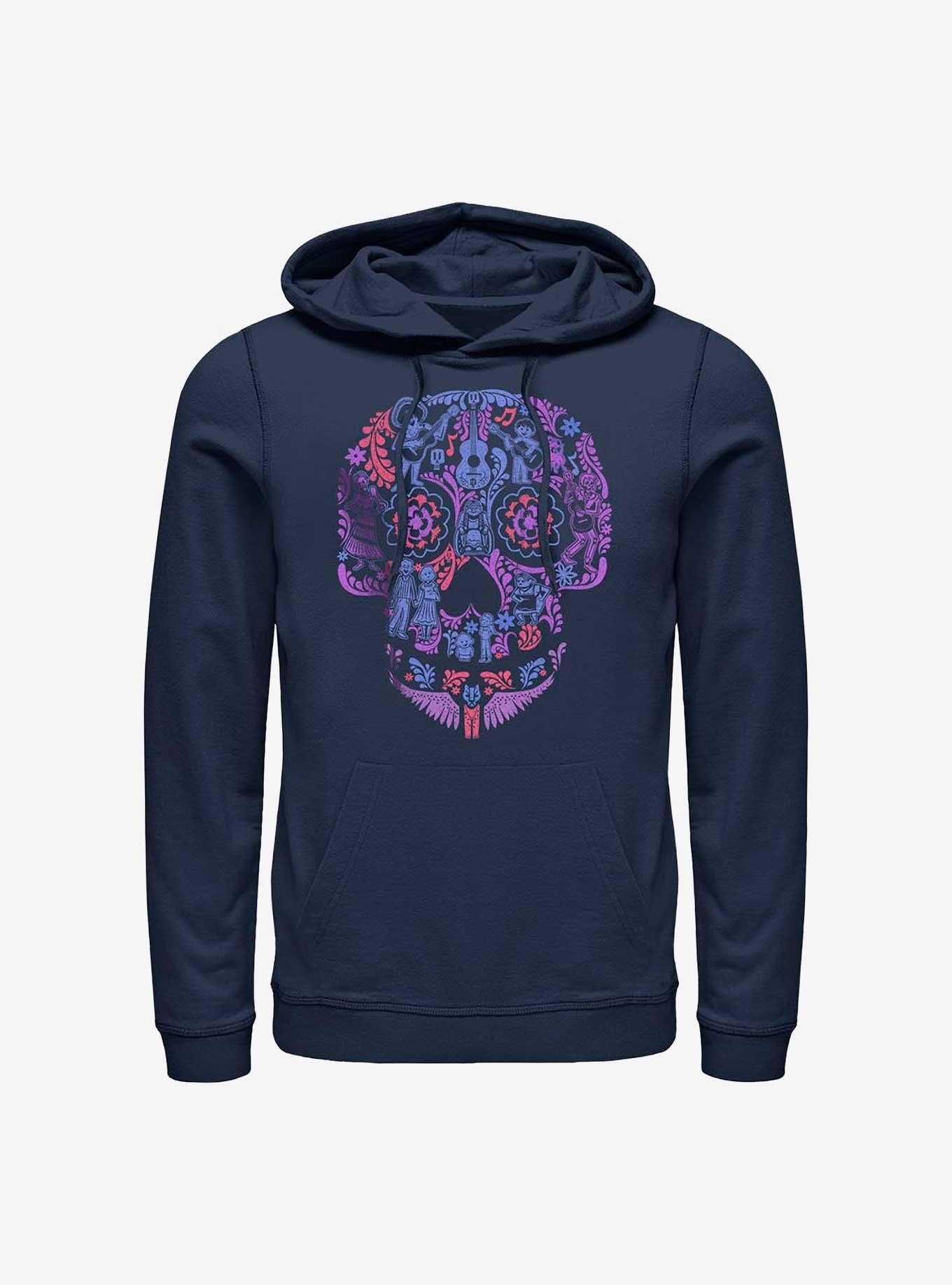 Disney Pixar Coco Skull Hoodie, , hi-res