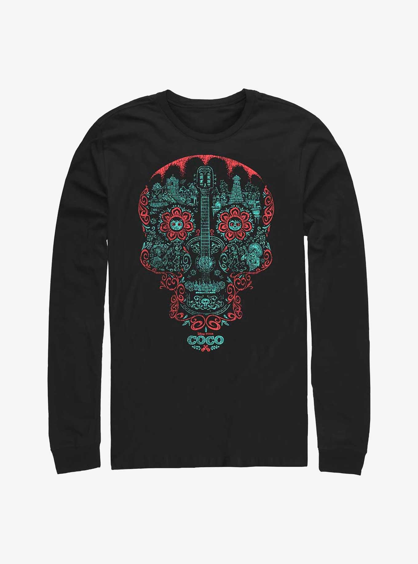 Disney Pixar Coco Craneo Muerto Long-Sleeve T-Shirt, , hi-res