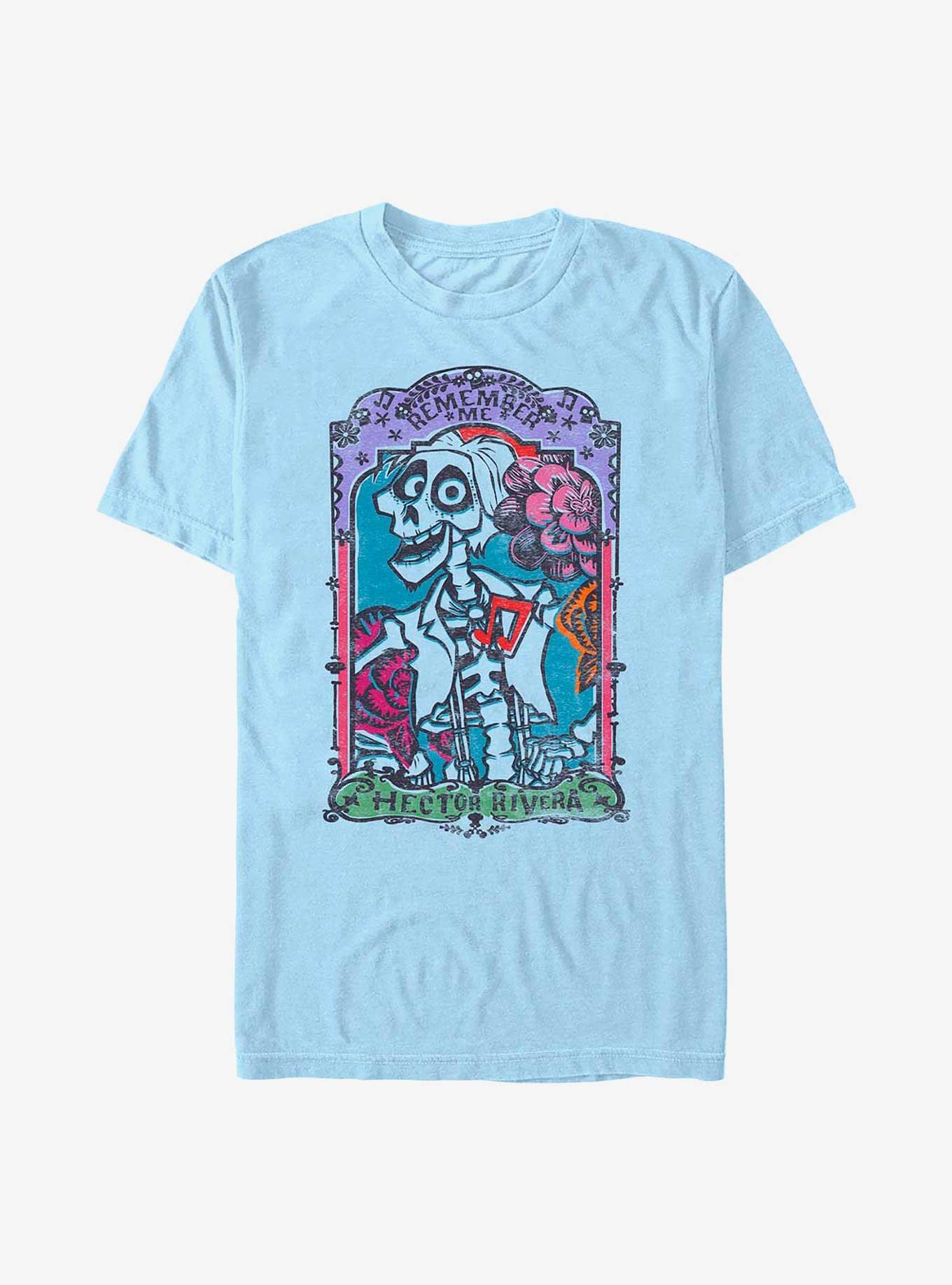 Disney Pixar Coco Card T-Shirt, LT BLUE, hi-res