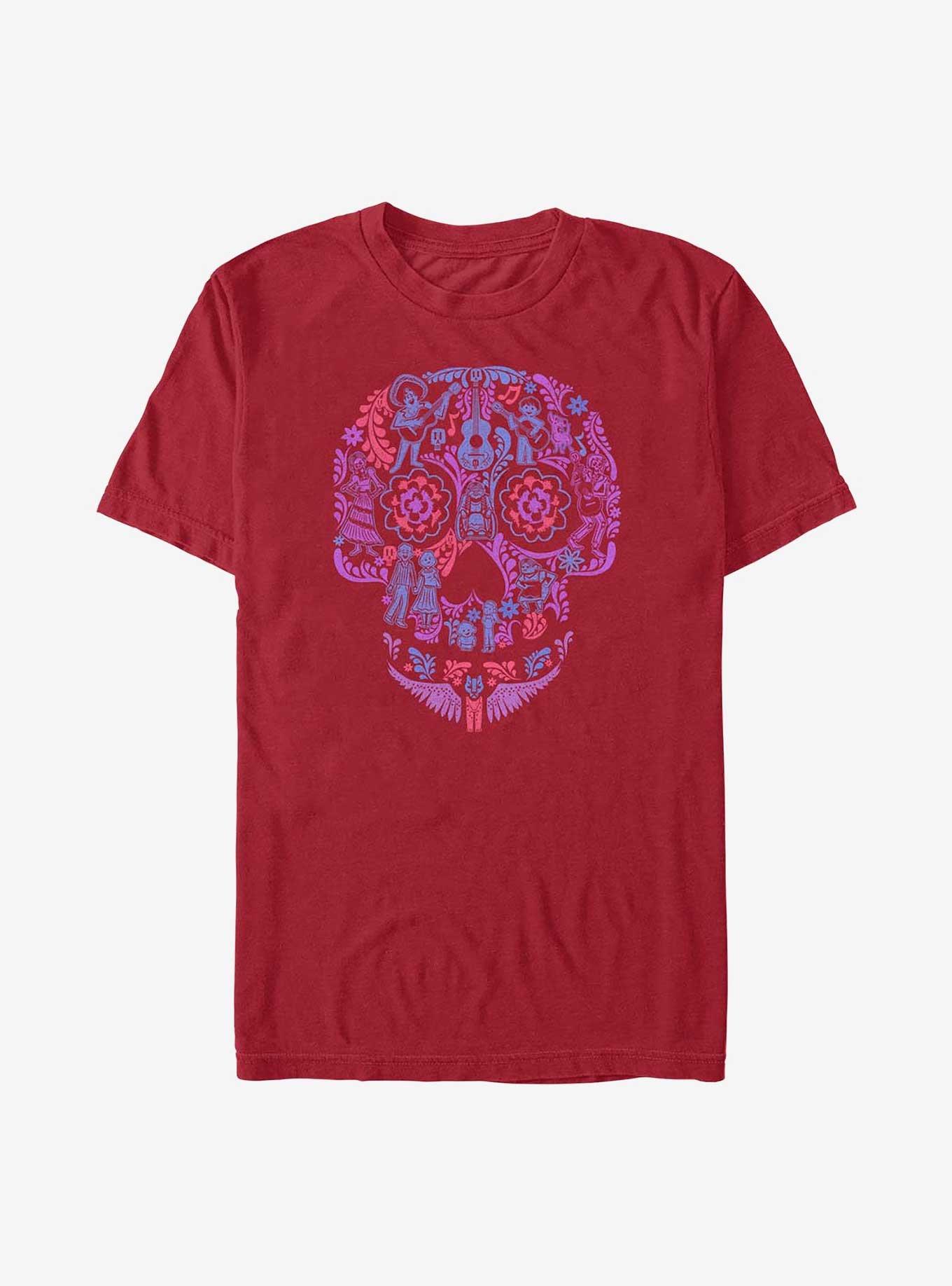 Disney Pixar Coco Skull T-Shirt, , hi-res