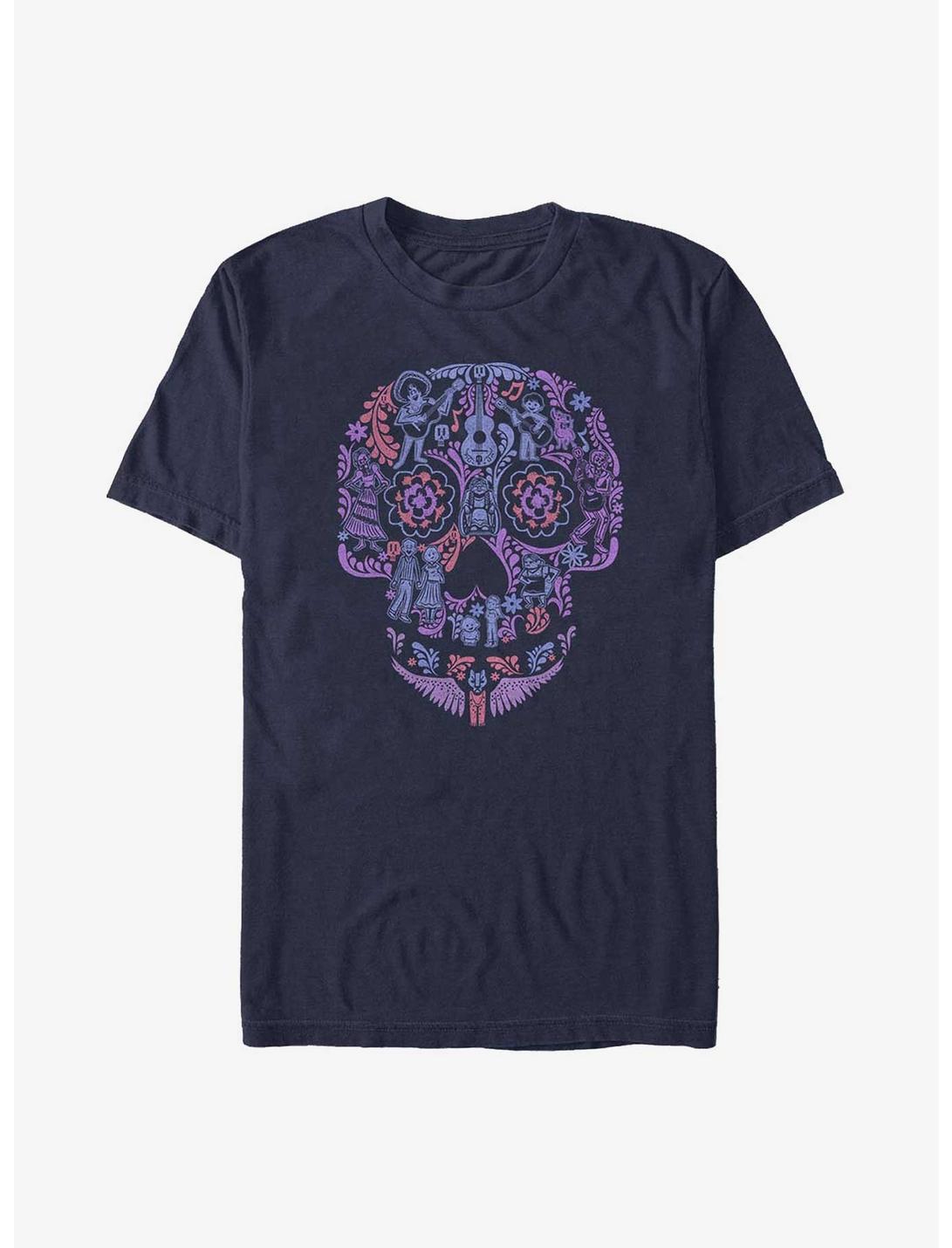 Disney Pixar Coco Skull T-Shirt, NAVY, hi-res