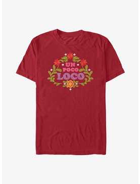 Disney Pixar Coco Un Poco Loco Floral Emb T-Shirt, , hi-res