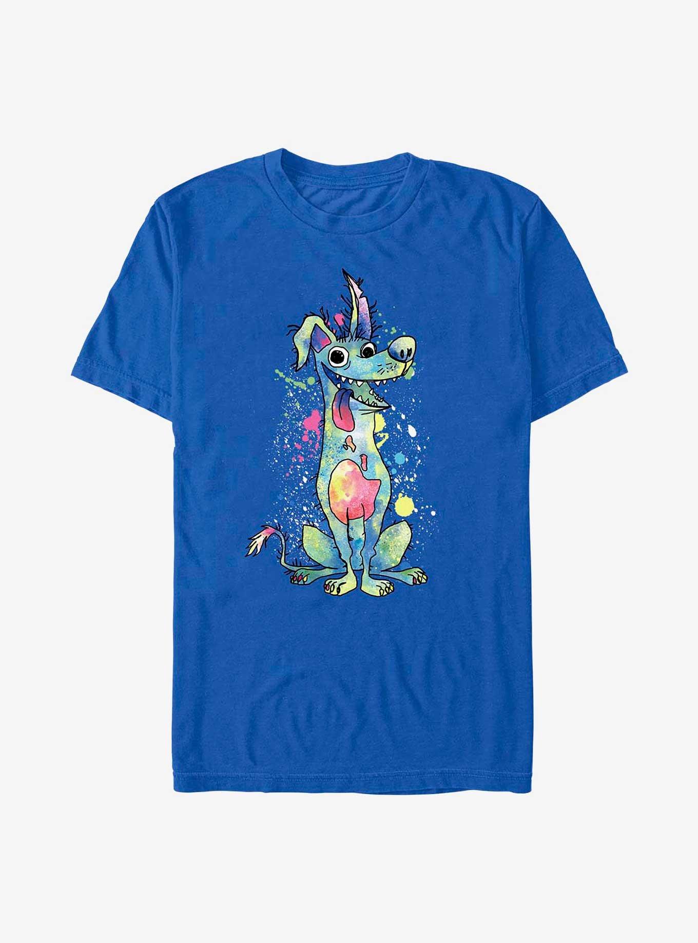 Disney Pixar Coco Watercolor Dante T-Shirt, ROYAL, hi-res