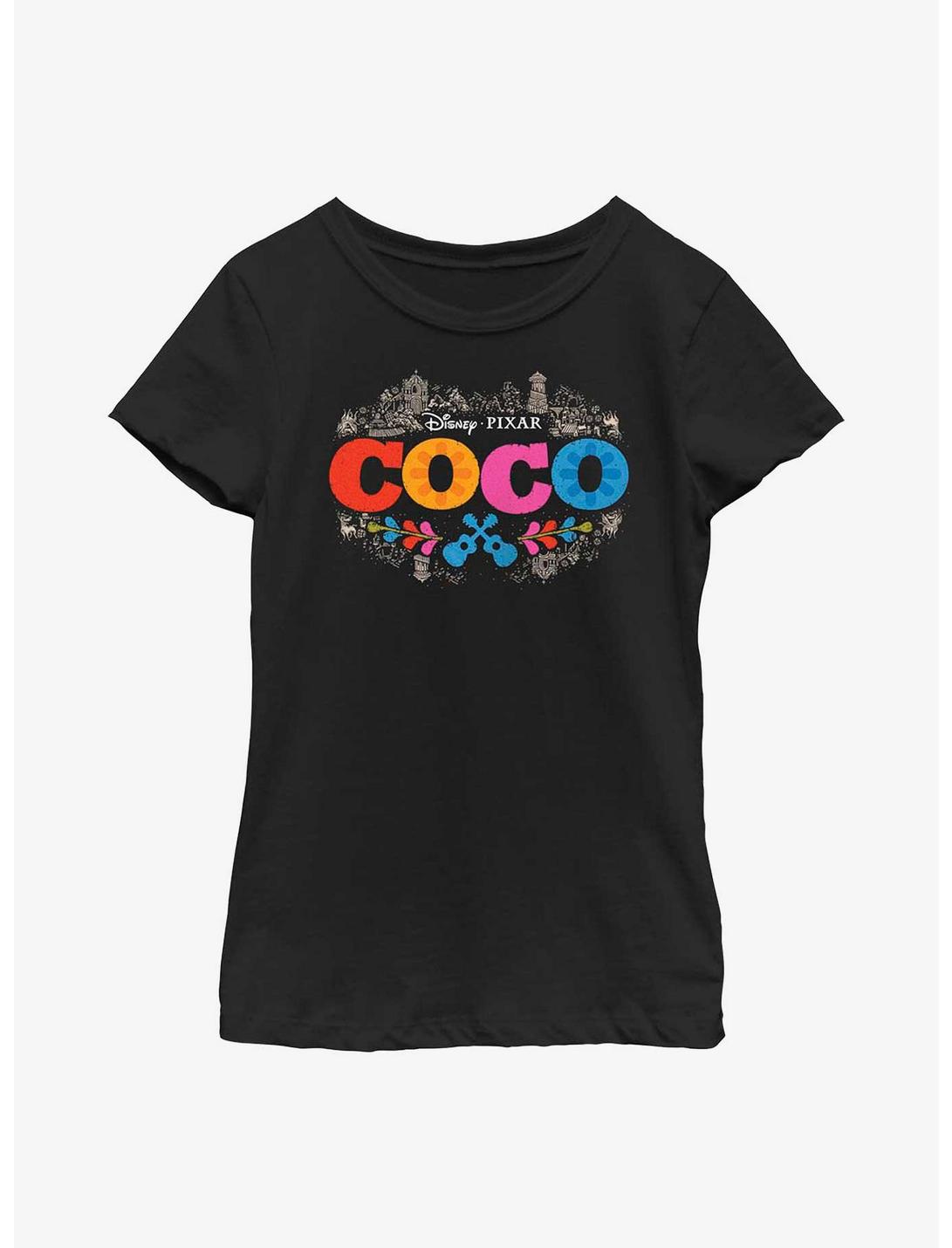 Disney Pixar Coco Brayer Coco Youth Girls T-Shirt, BLACK, hi-res