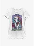Disney Pixar Coco Card Youth Girls T-Shirt, WHITE, hi-res