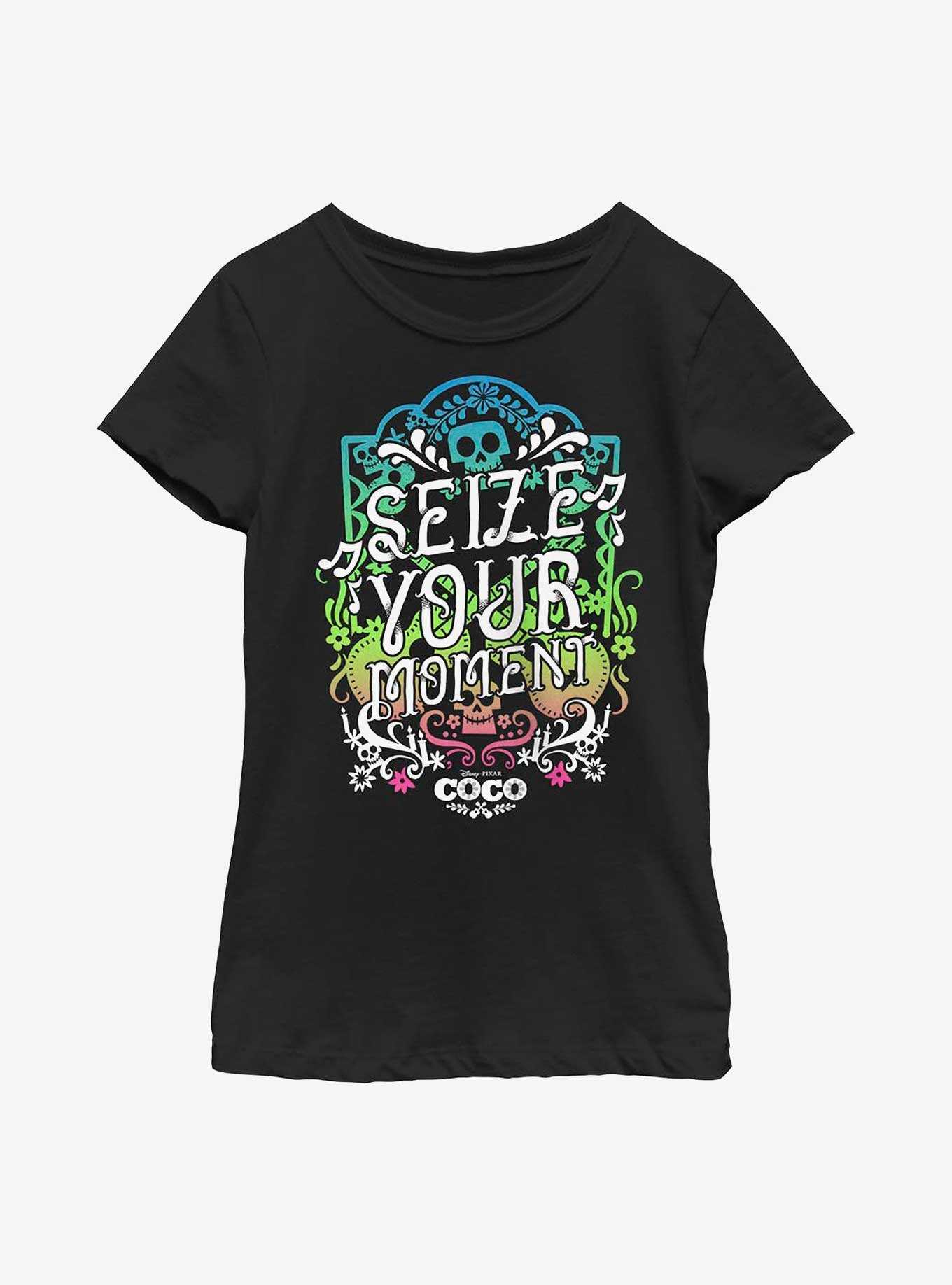 Disney Pixar Coco Seize Your Moment Youth Girls T-Shirt, , hi-res