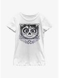 Disney Pixar Coco Seizure Eyes Youth Girls T-Shirt, WHITE, hi-res