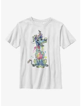 Disney Pixar Coco Watercolor Dante Youth T-Shirt, , hi-res