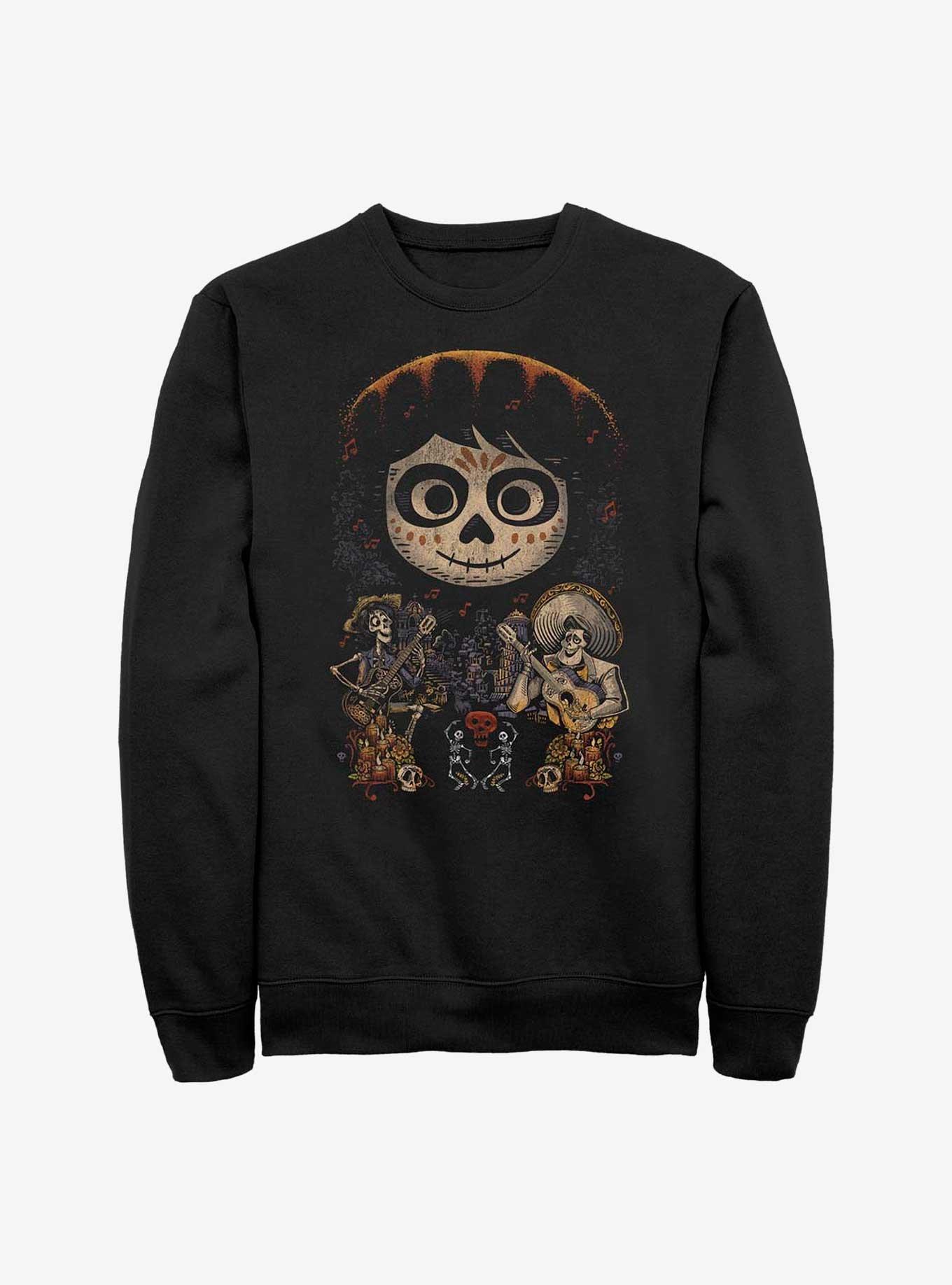 Disney Pixar Coco Poster Sweatshirt, BLACK, hi-res