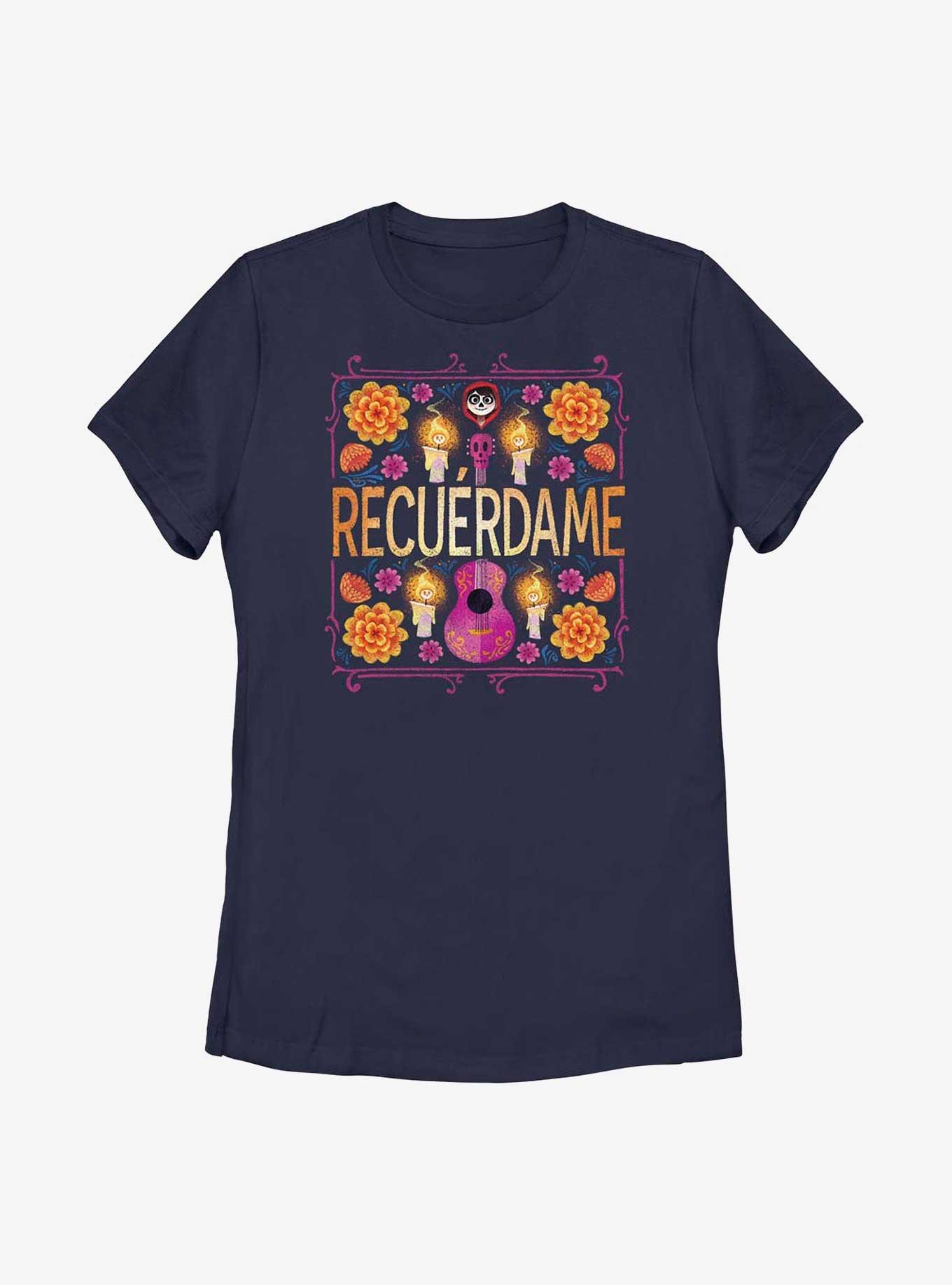 Disney Pixar Coco Recu?ame Womens T-Shirt