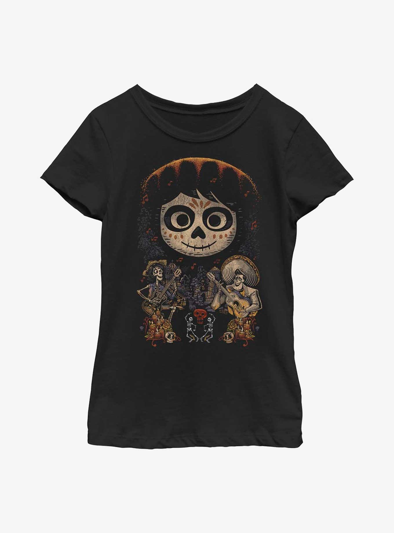 Disney Pixar Coco Poster Youth Girls T-Shirt, , hi-res