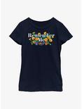 Disney Pixar Coco Remember Marigolds Youth Girls T-Shirt, NAVY, hi-res