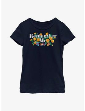 Disney Pixar Coco Remember Marigolds Youth Girls T-Shirt, , hi-res