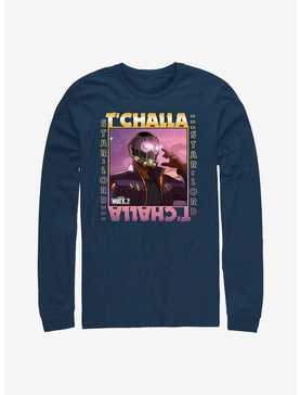Marvel What If...? T'Challa Star-Lord Long-Sleeve T-Shirt, , hi-res