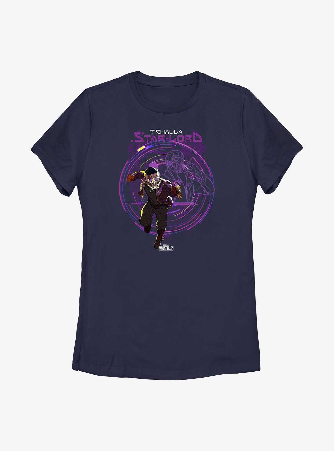 Marvel What If...? T'Challa Star-Lord Womens T-Shirt, , hi-res