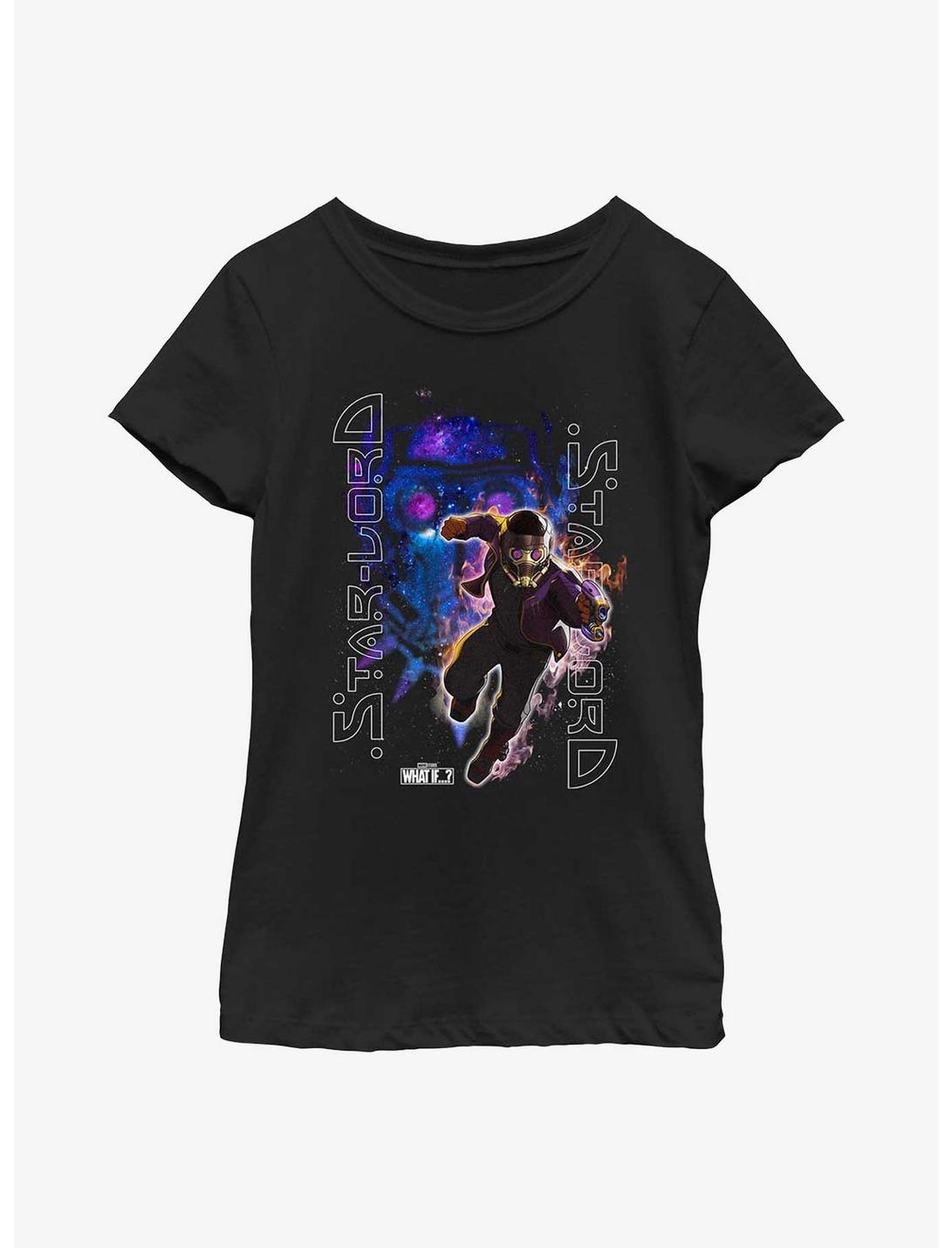 Marvel What If...? Galaxy King Youth Girls T-Shirt, BLACK, hi-res