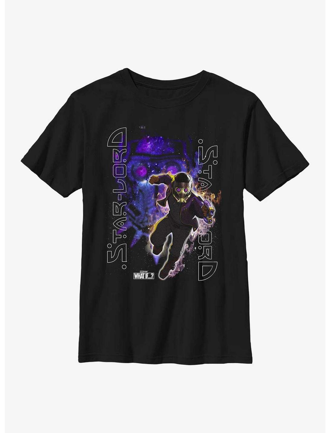 Marvel What If...? Galaxy King Youth T-Shirt, BLACK, hi-res