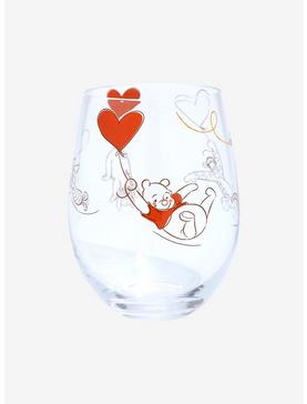 Disney Winnie the Pooh Heart Balloon Characters Wine Glass, , hi-res