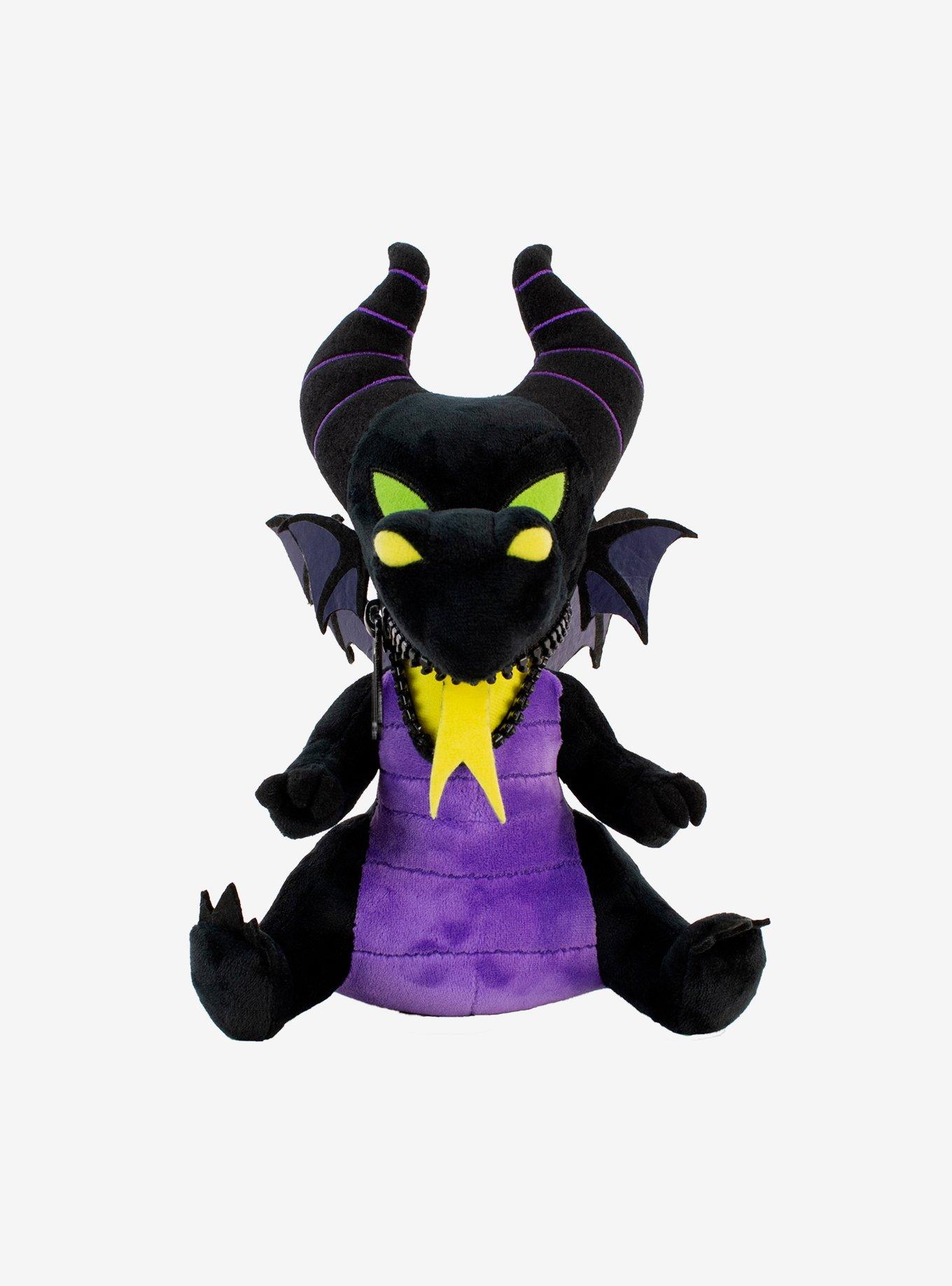 Disney Maleficent Dragon Zipper Mouth Plush, , hi-res