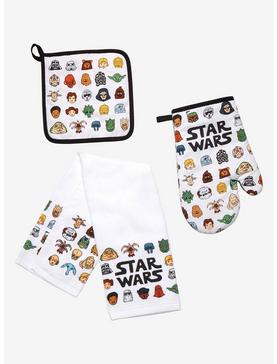 Star Wars Characters Allover Print Kitchen Set - BoxLunch Exclusive, , hi-res