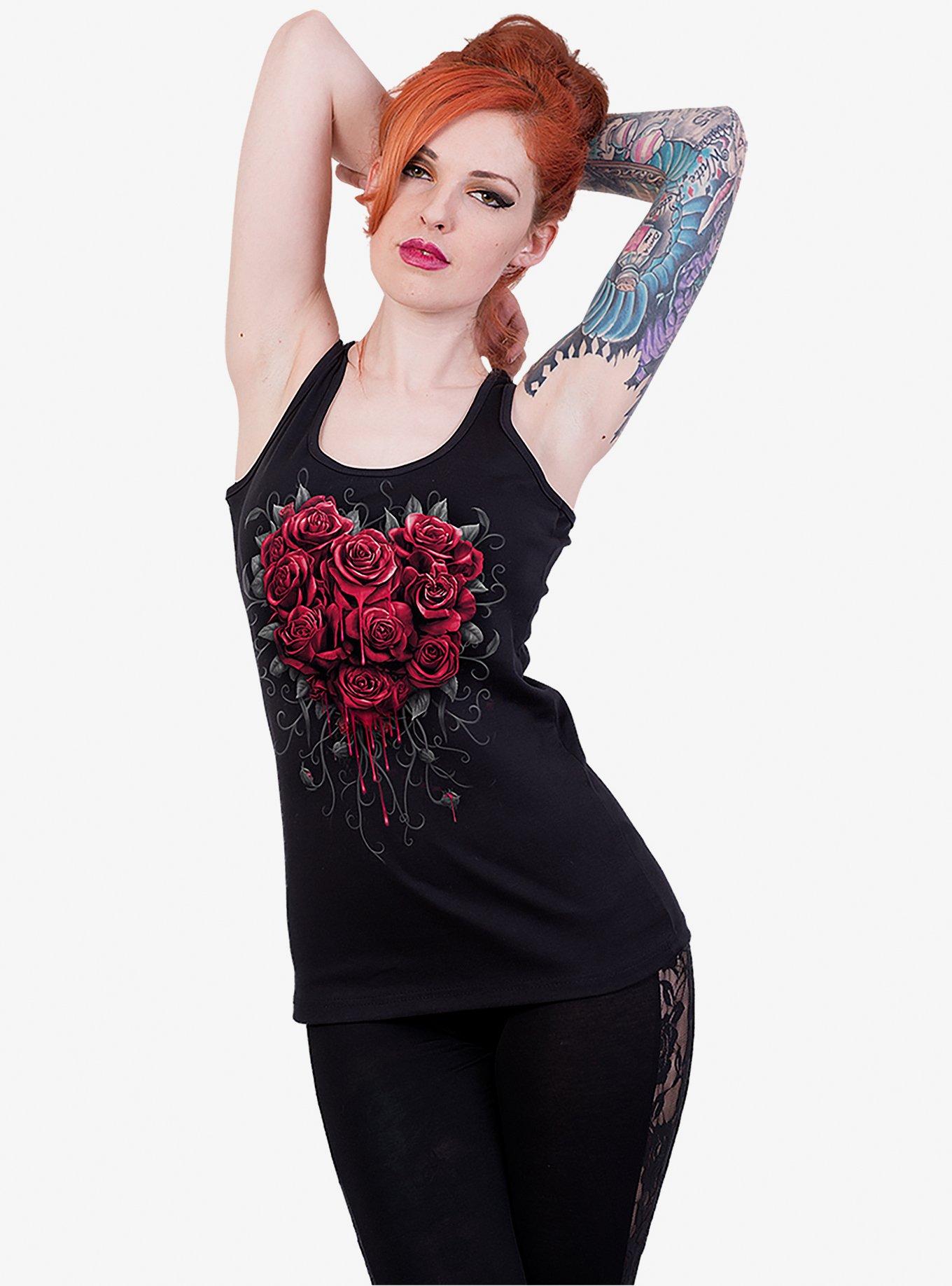 Bleeding Heart Racerback Tank, , hi-res