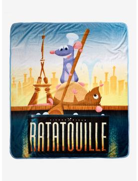 Disney Pixar Ratatouille Remy & Emile Throw Blanket - BoxLunch Exclusive, , hi-res