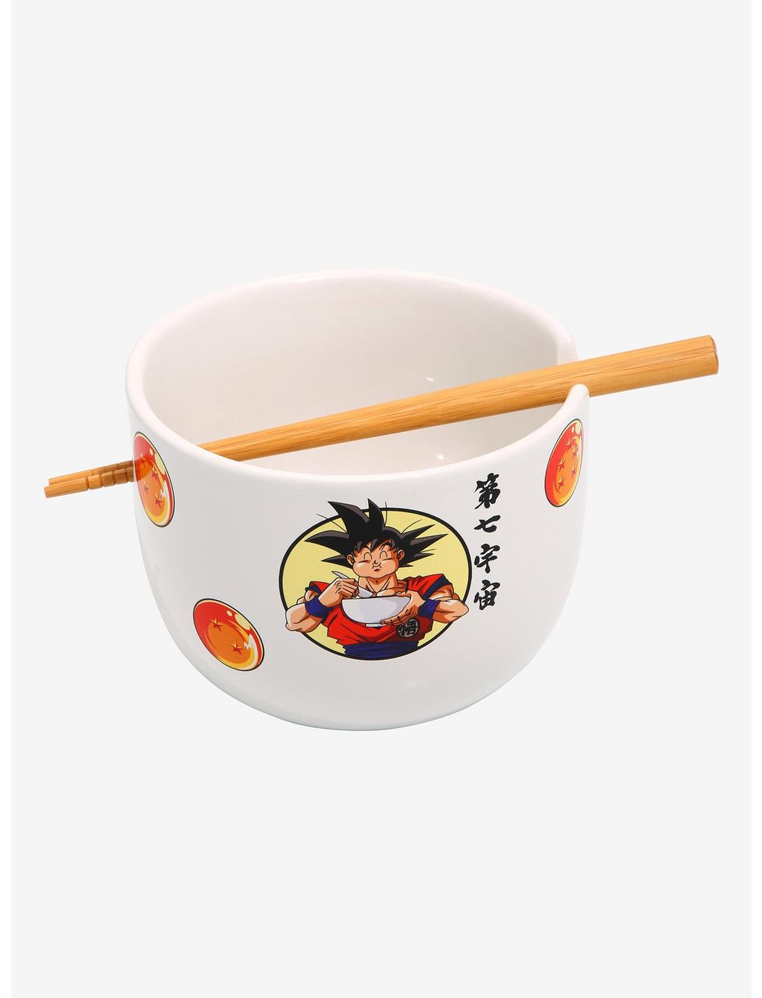 Dragon Ball Z Vegeta & Goku with Ramen Ramen Bowl with Chopsticks, , hi-res