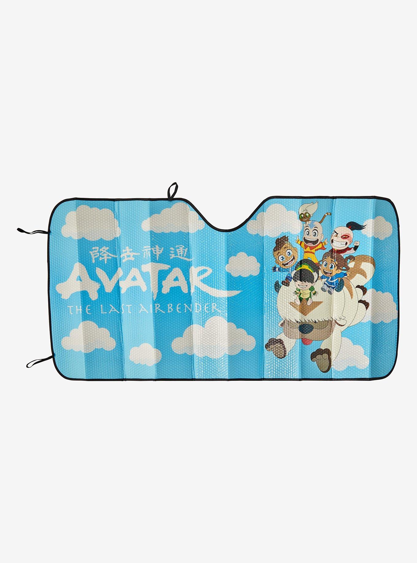 Avatar: The Last Airbender Chibi Gaang Clouds Sunshade - BoxLunch Exclusive, , hi-res