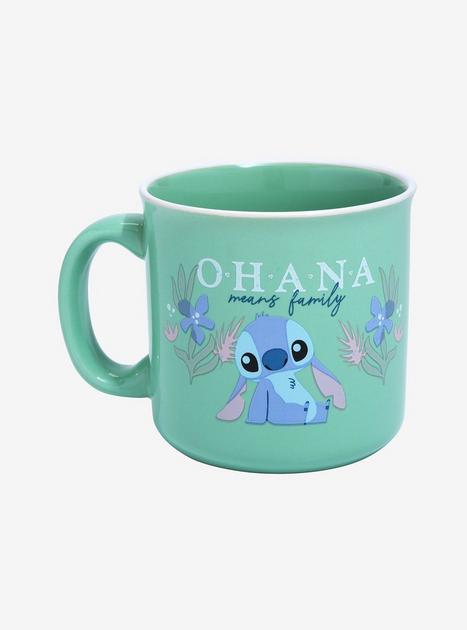 Disney Lilo & Stitch Ohana Stitch Glass Mug, BoxLunch