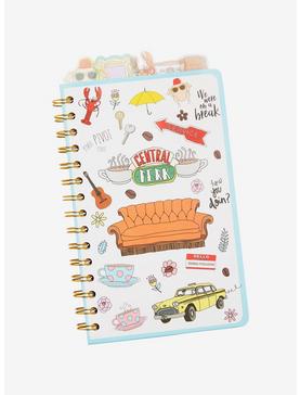 Friends Iconography Allover Print Tab Journal, , hi-res