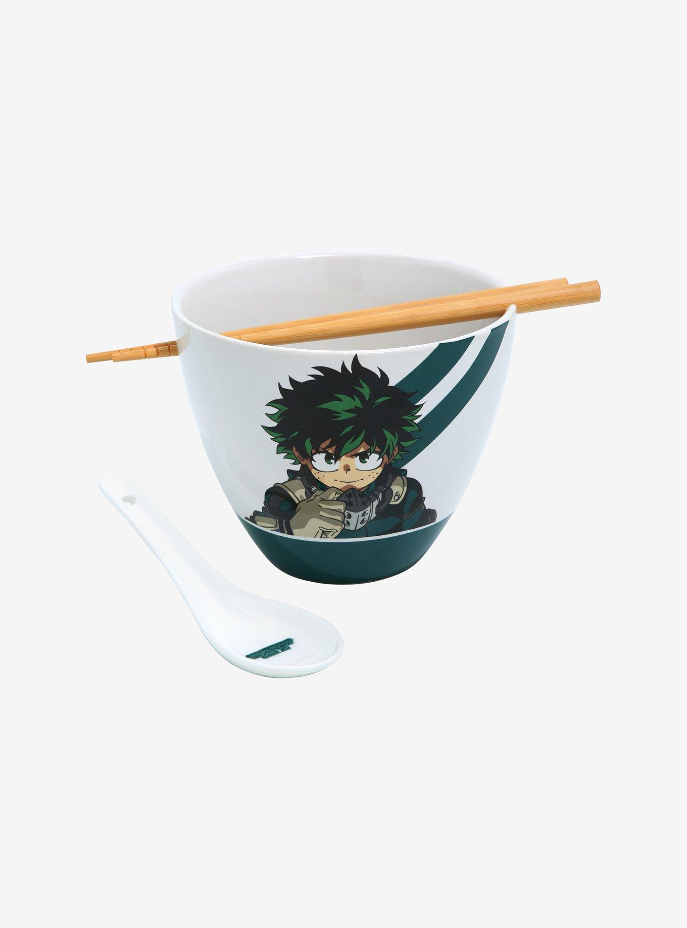 My Hero Academia Deku Ramen Bowl with Chopsticks and Spoon, , hi-res
