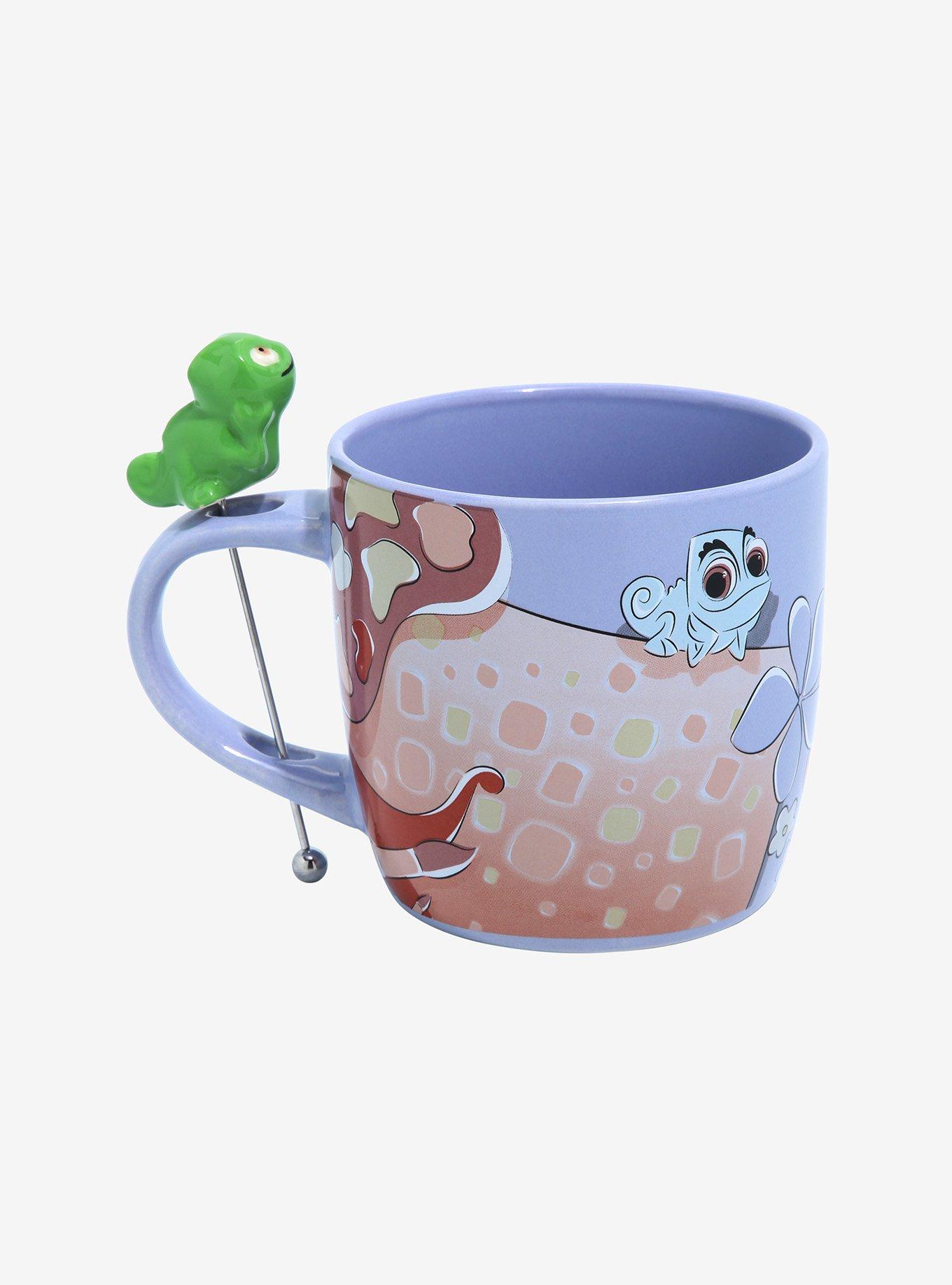 Disney Store Disney Fairytale Designer Collection Princess  Rapunzel and Flynn Rider Mug: Tangled Coffee Cup: Coffee Cups & Mugs