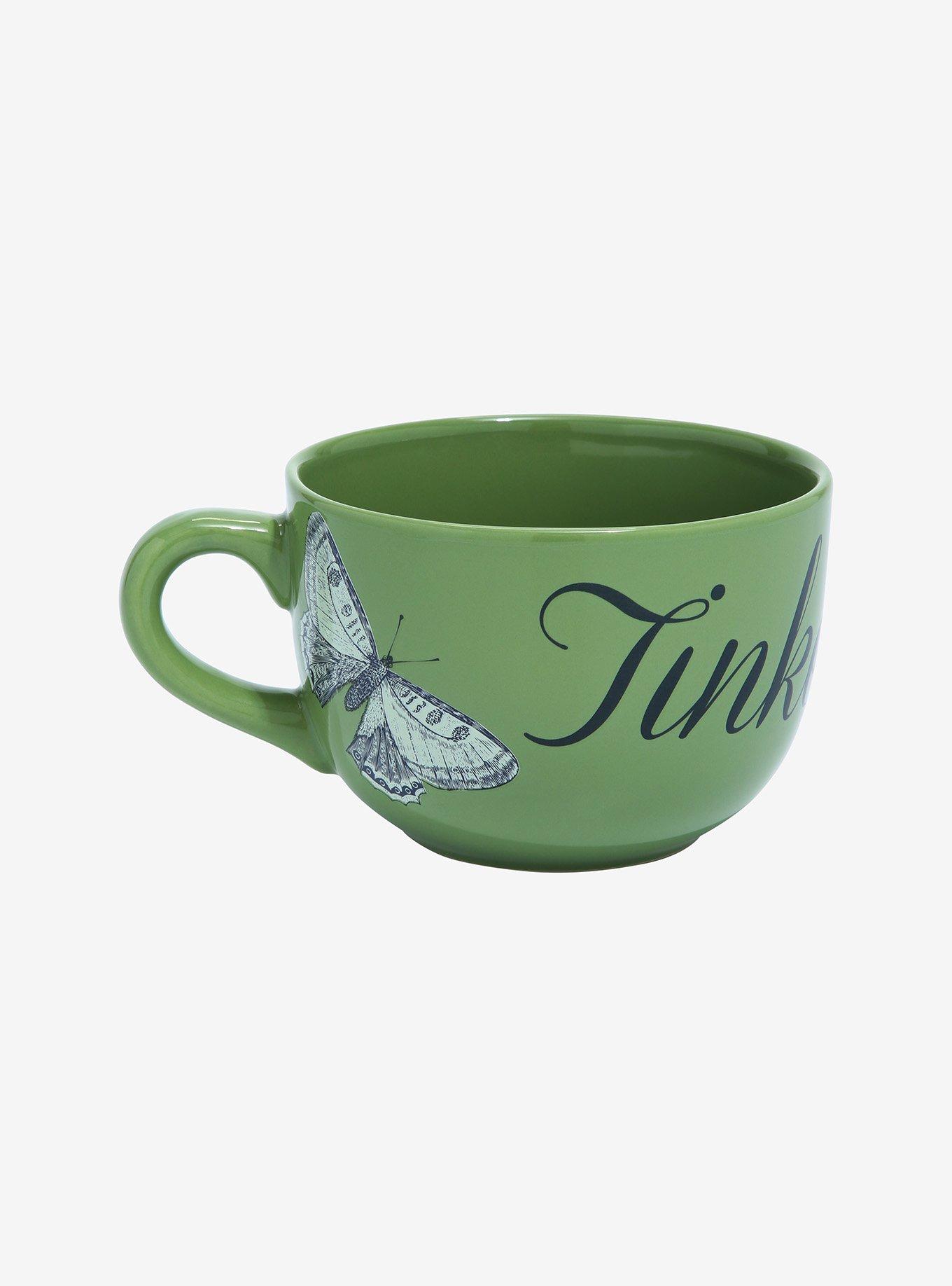 Disney Peter Pan Tinker Bell Butterfly Soup Mug - BoxLunch Exclusive, , hi-res