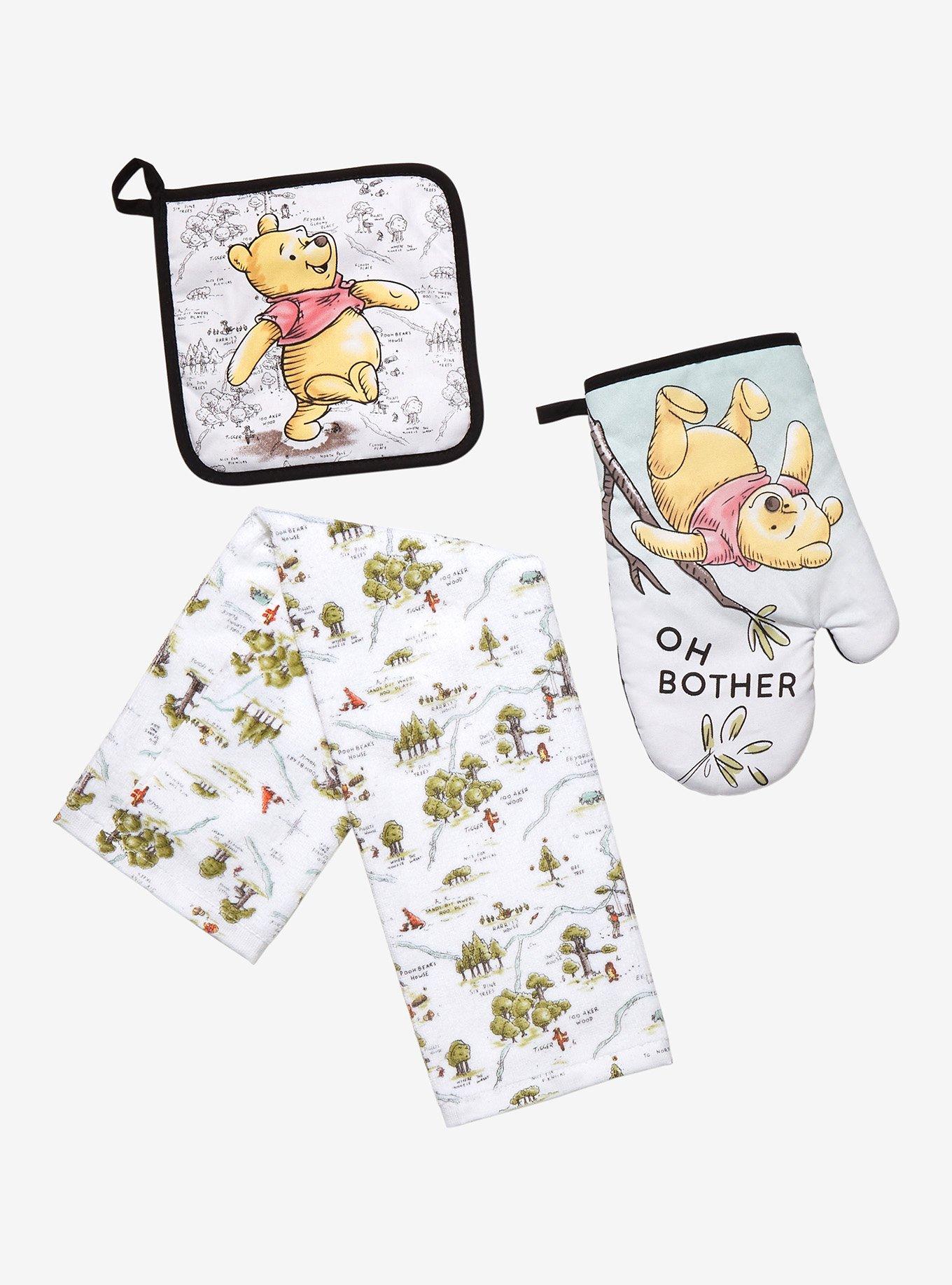 Disney Winnie The Pooh And Friends Panels Hand Towel by Leylan Catrin -  Pixels