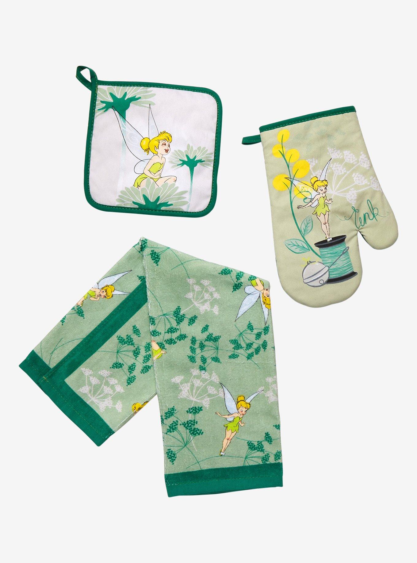 Disney Peter Pan Tinker Bell Floral Kitchen Set - BoxLunch Exclusive, , hi-res