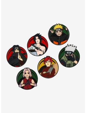 Naruto Shippuden Round Blind Box Enamel Pin, , hi-res