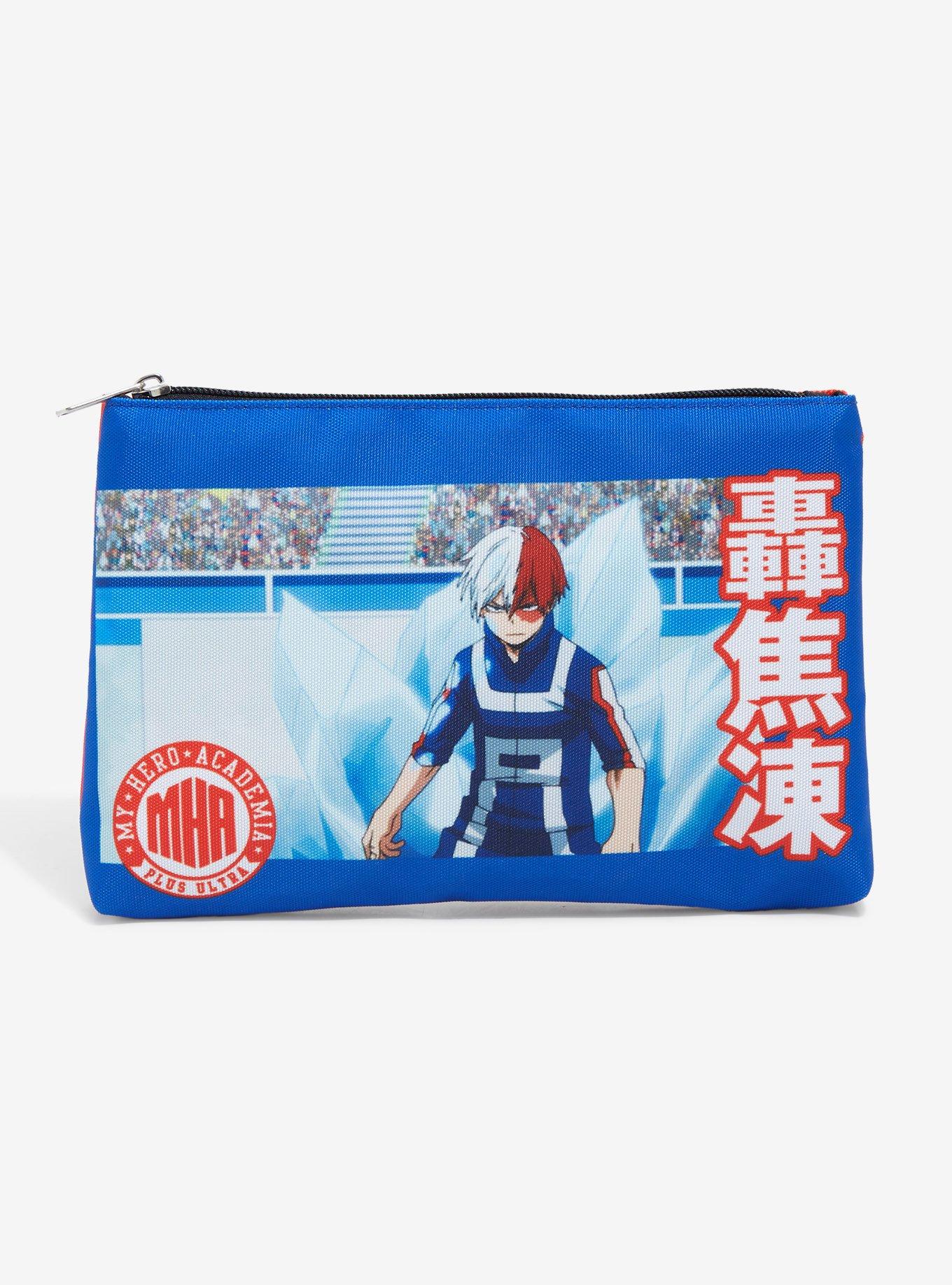 My Hero Academia Todoroki Split Makeup Bag, , hi-res