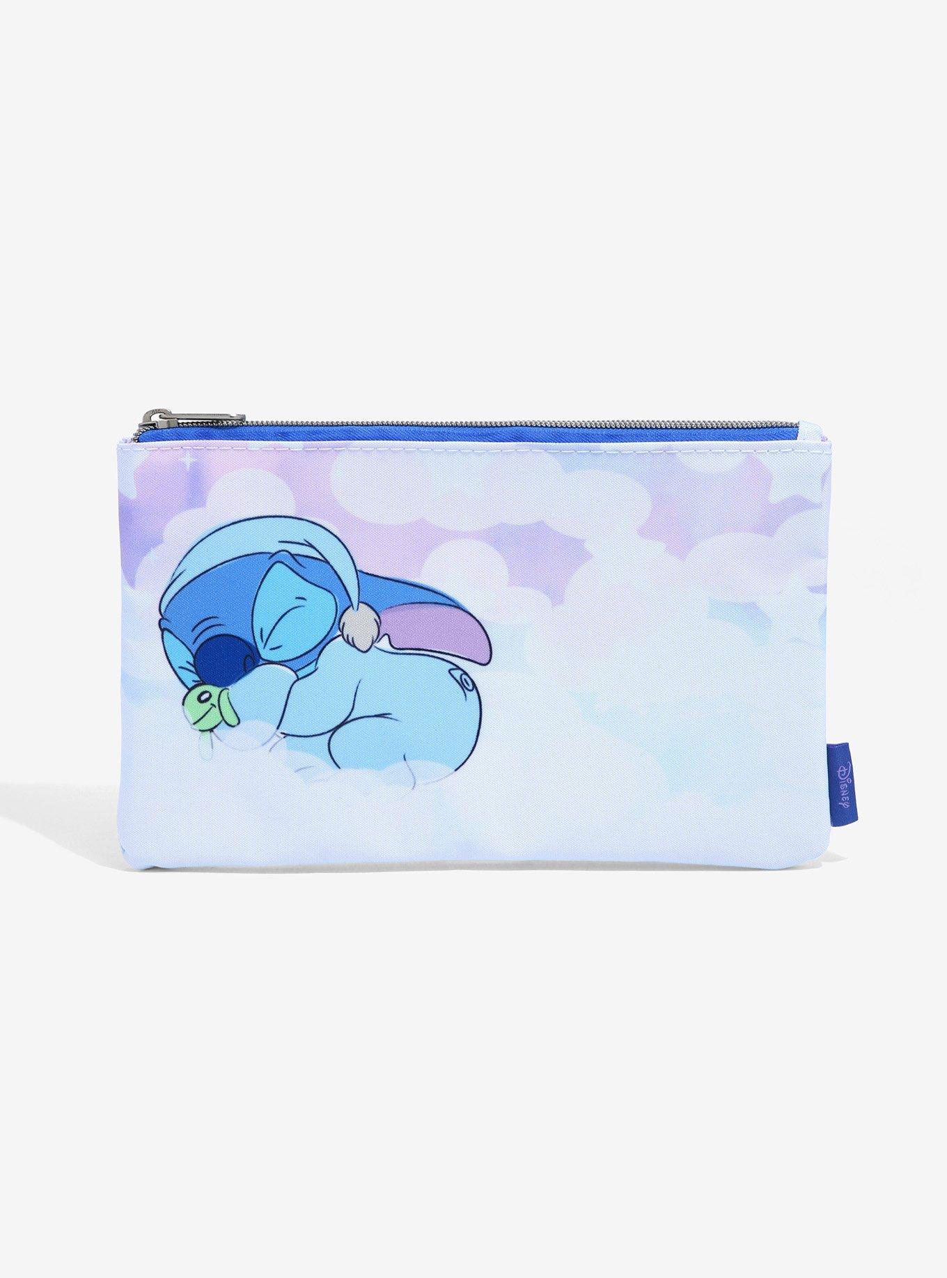 Loungefly Disney Lilo & Stitch Sleeping Stitch Makeup Bag, , hi-res