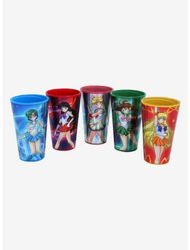 Sailor Moon Sailor Guardians Character Portraits Pint Glass Set , , hi-res