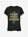 Dune Fear Is The Mind Killer Girls T-Shirt, BLACK, hi-res